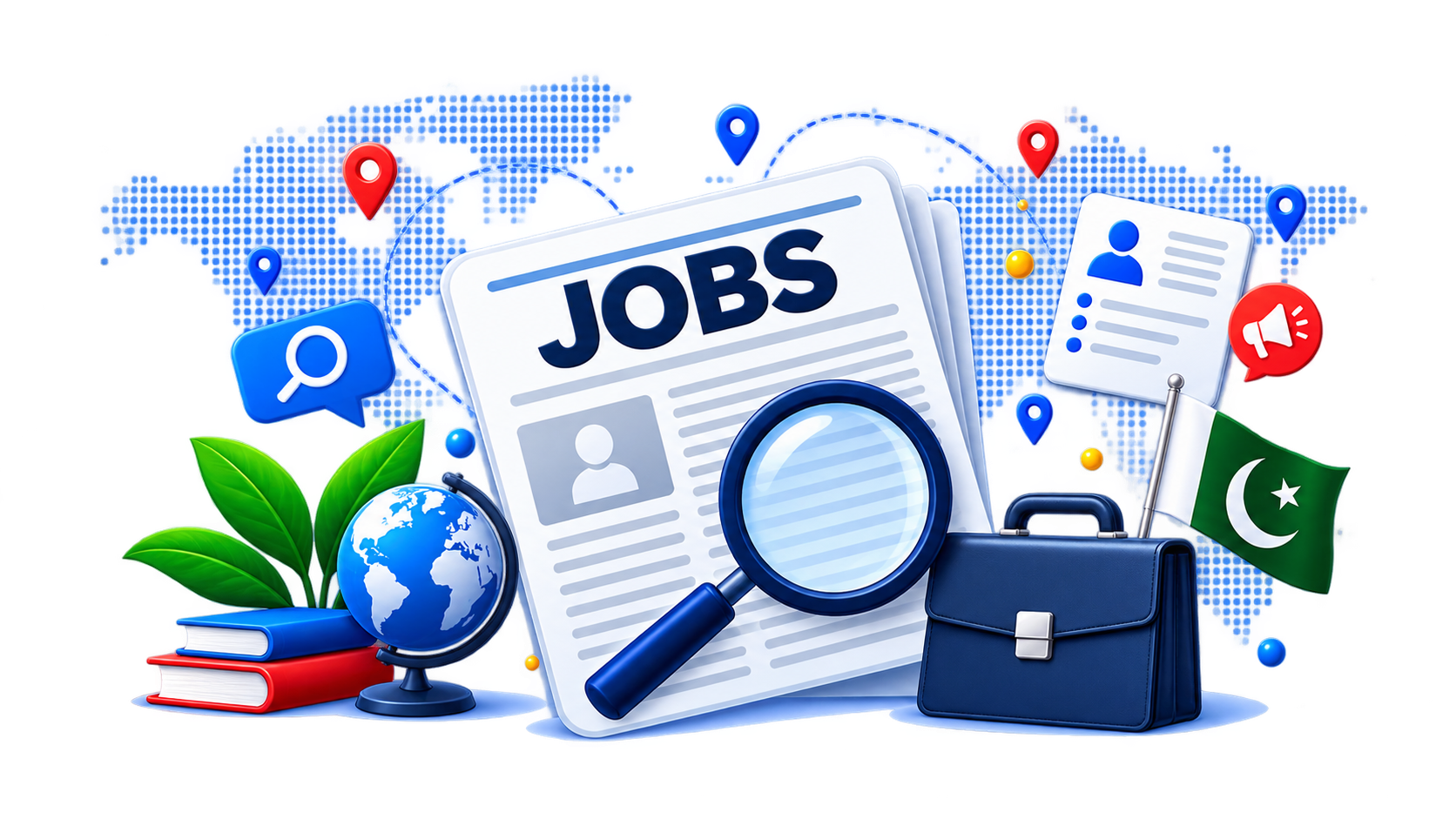 Job search illustration