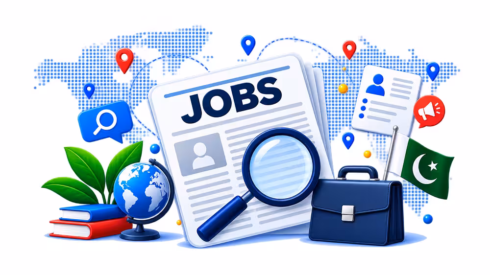 Jobs in Pakistan 2026 – Latest government and private sector job opportunities from Pakistani newspapers